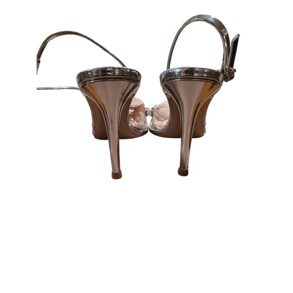 Gianvito Rossi 85 Crystal-Embellished Slingback Pumps Size 37 EU - Picture 9 of 11